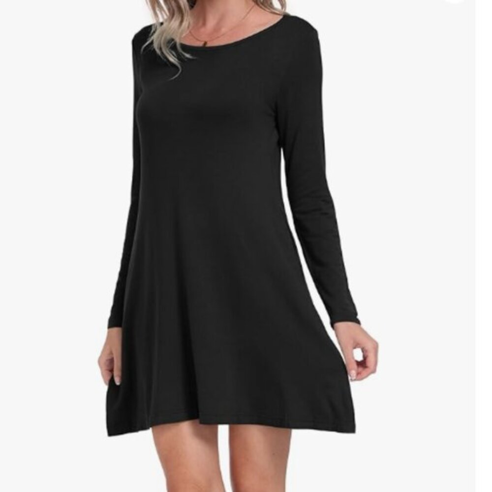 Rue 21 Women's Long Sleeve Casual T-Shirt Dress Size Small